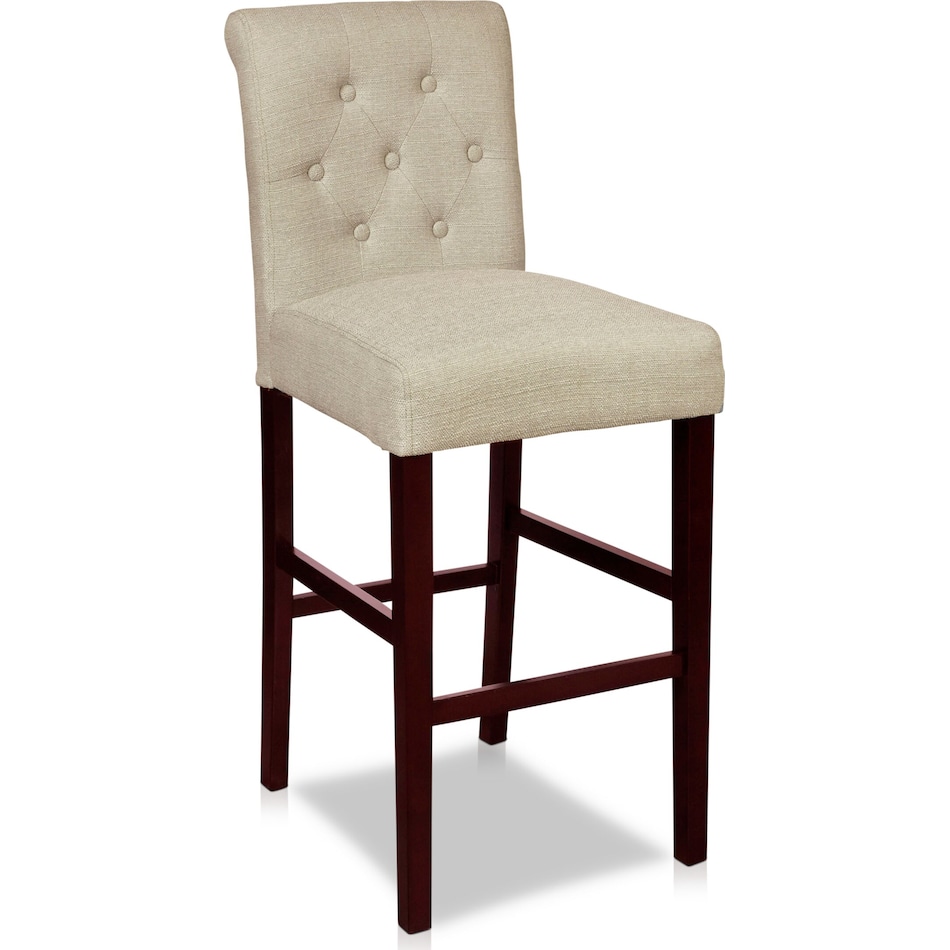 birdie light brown bar stool   