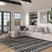 black and brown rug   