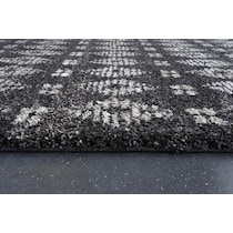 black and brown rug   