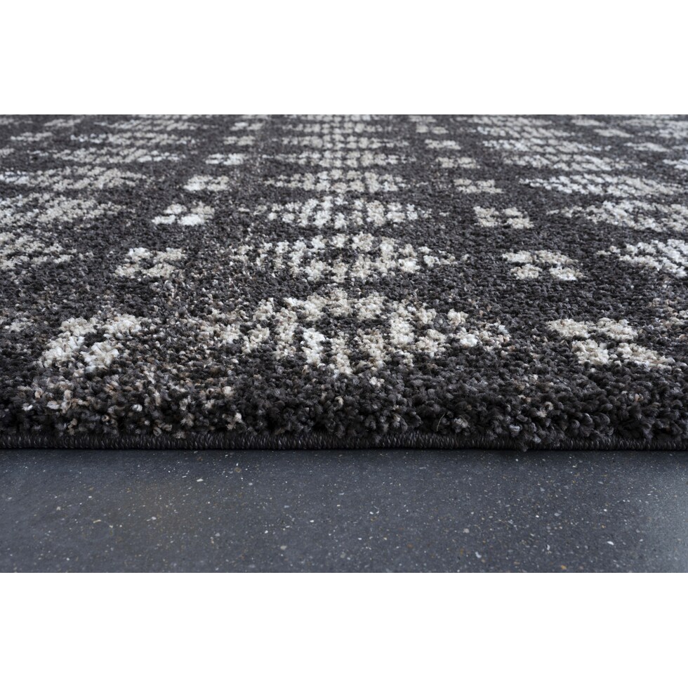 black and brown rug   
