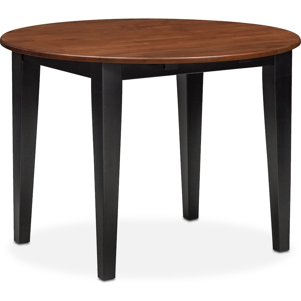 black and cherry drop leaf dining table   