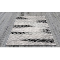 black and white area rug  x    