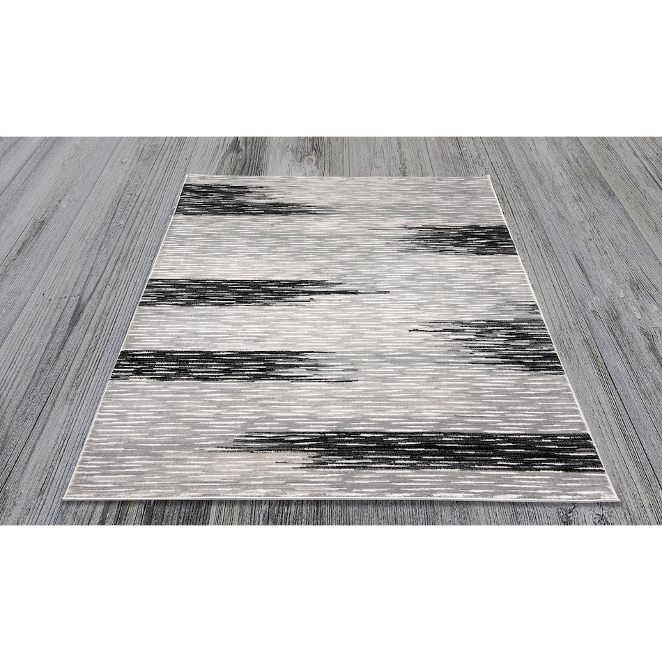 black and white area rug  x    