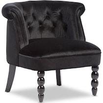 black accent chair   