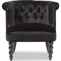 black accent chair   