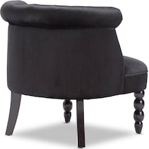 black accent chair   