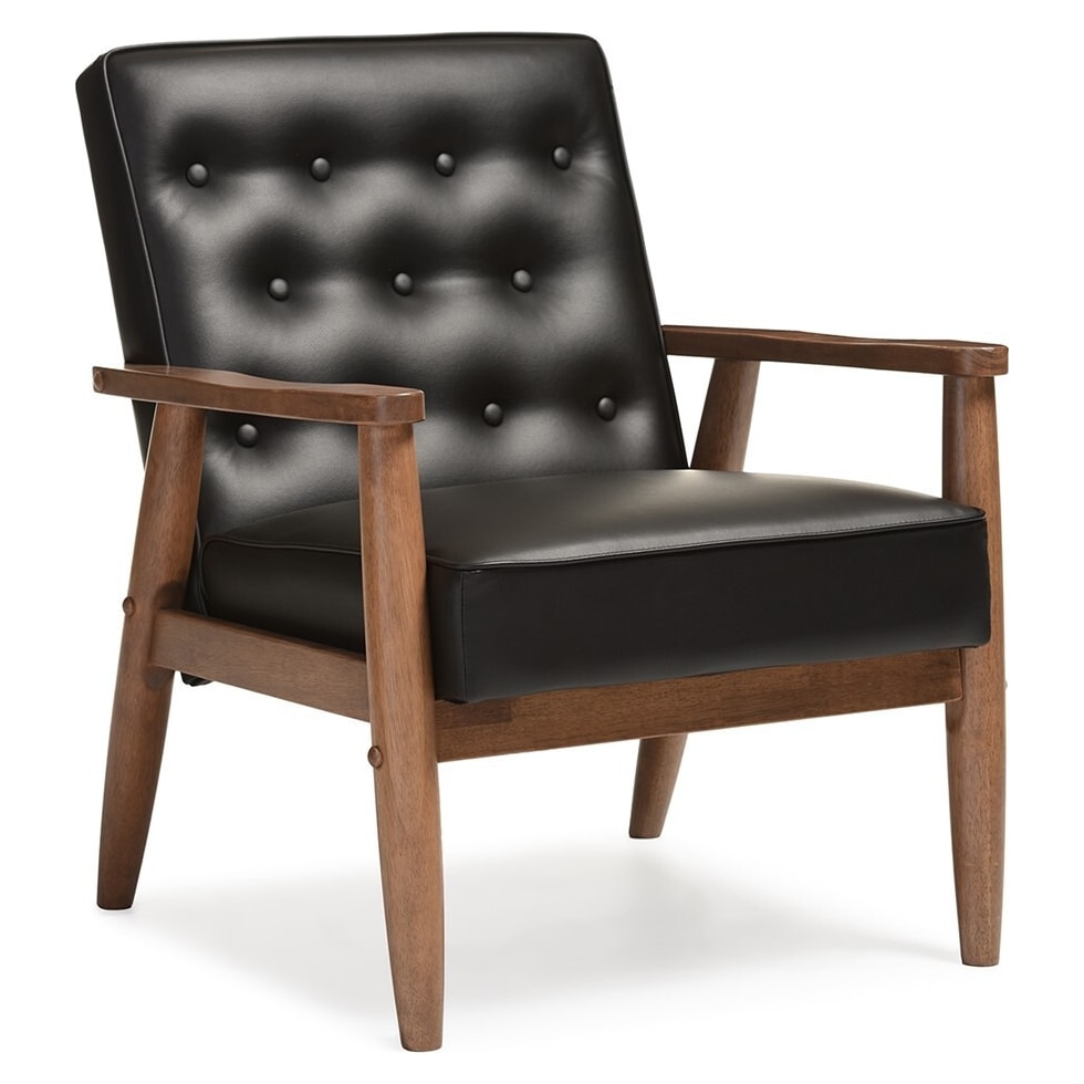 black accent chair   