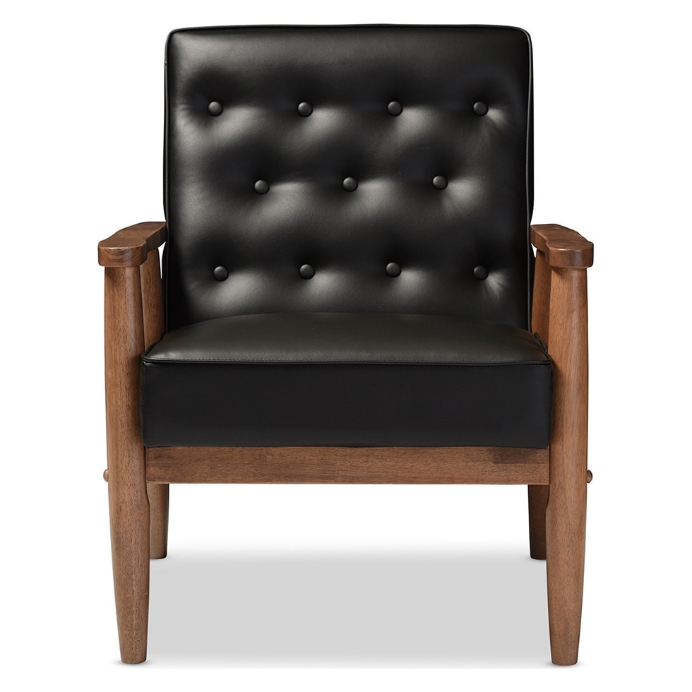 black accent chair   