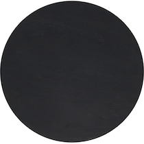black accent table   