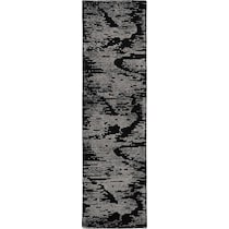 black area rug  x    