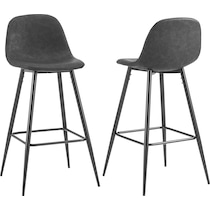 black bar stool   