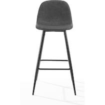 black bar stool   
