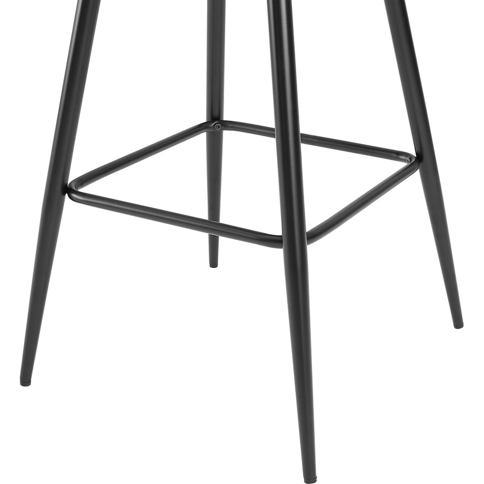 black bar stool   