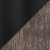 black brown swatch  