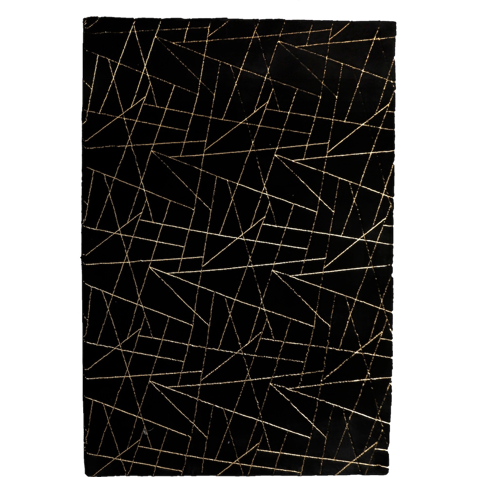 black gold area rug  x    