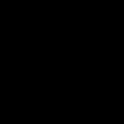 Sumo 2 Drawer Nightstand - Black