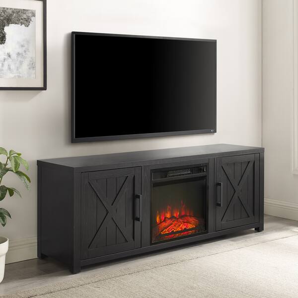Zyla 58" TV Stand with Fireplace Value City Furniture
