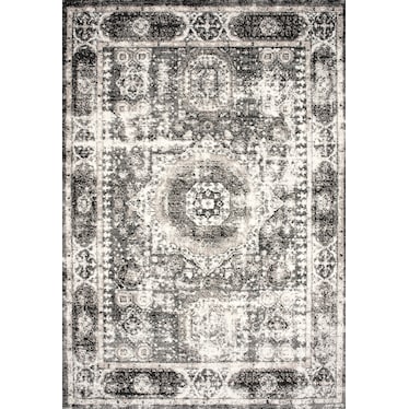 Jonquil Rug - Black/White