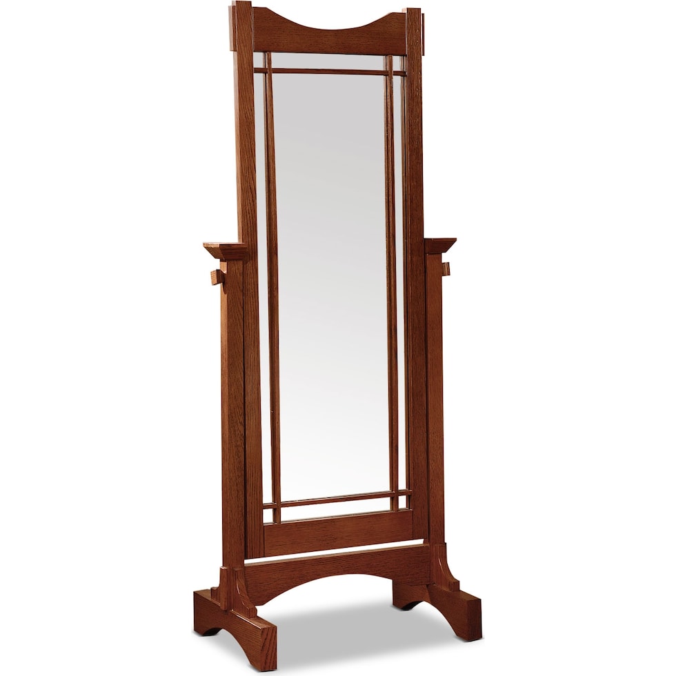 blain oak mirror   