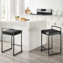 blair black counter height stool   