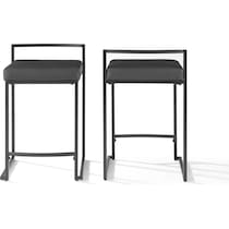 blair black counter height stool   