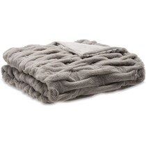 blaire gray blanket   