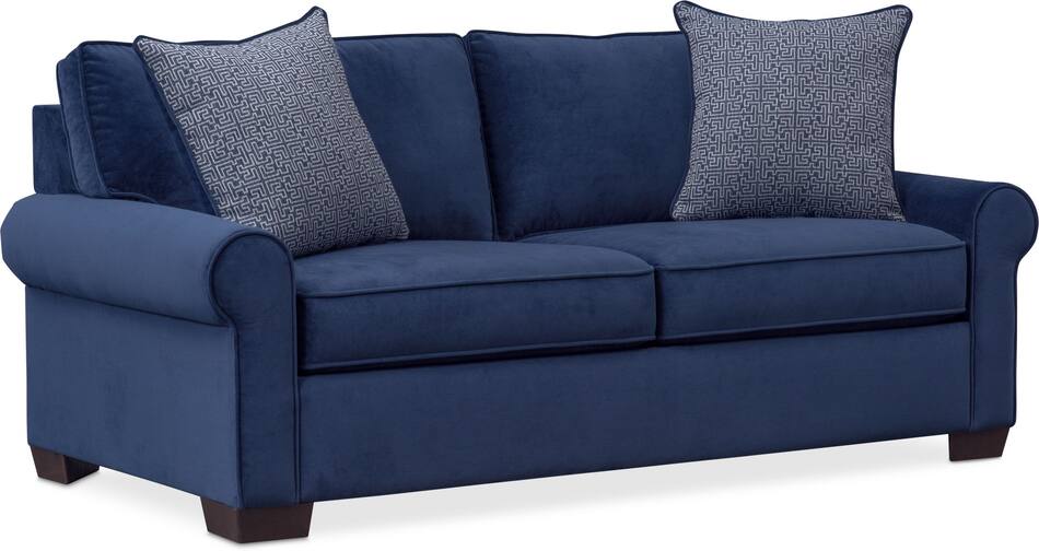 Blake Loveseat Indigo Value City Furniture
