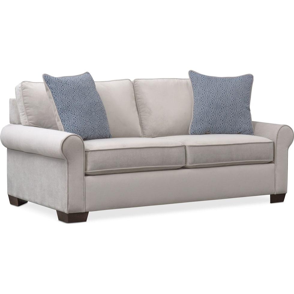 blake gray loveseat   