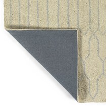 blake white area rug  x    