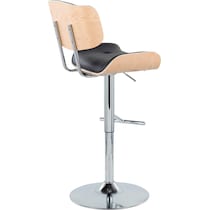 blakely black bar stool   