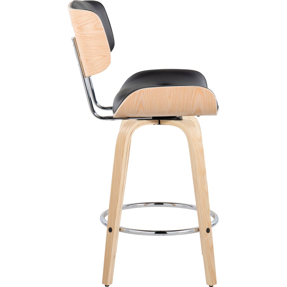 Blakely Set of 2 CounterHeight Swivel Stools Value City Furniture