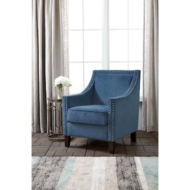Blakely Accent Chair - Blue