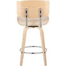 blakely cream natural counter height stool   