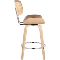 blakely light brown counter height stool   