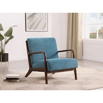 blanchett blue accent chair   