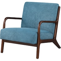blanchett blue accent chair   