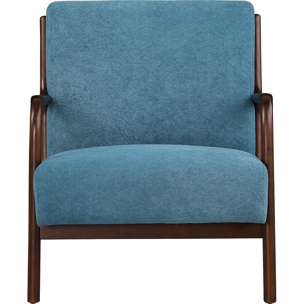blanchett blue accent chair   