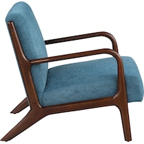 blanchett blue accent chair   