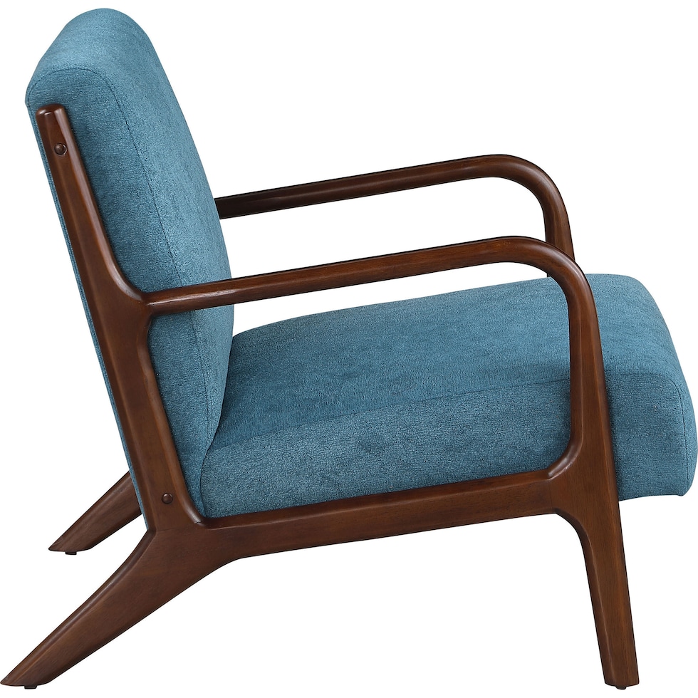 blanchett blue accent chair   