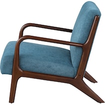 blanchett blue accent chair   