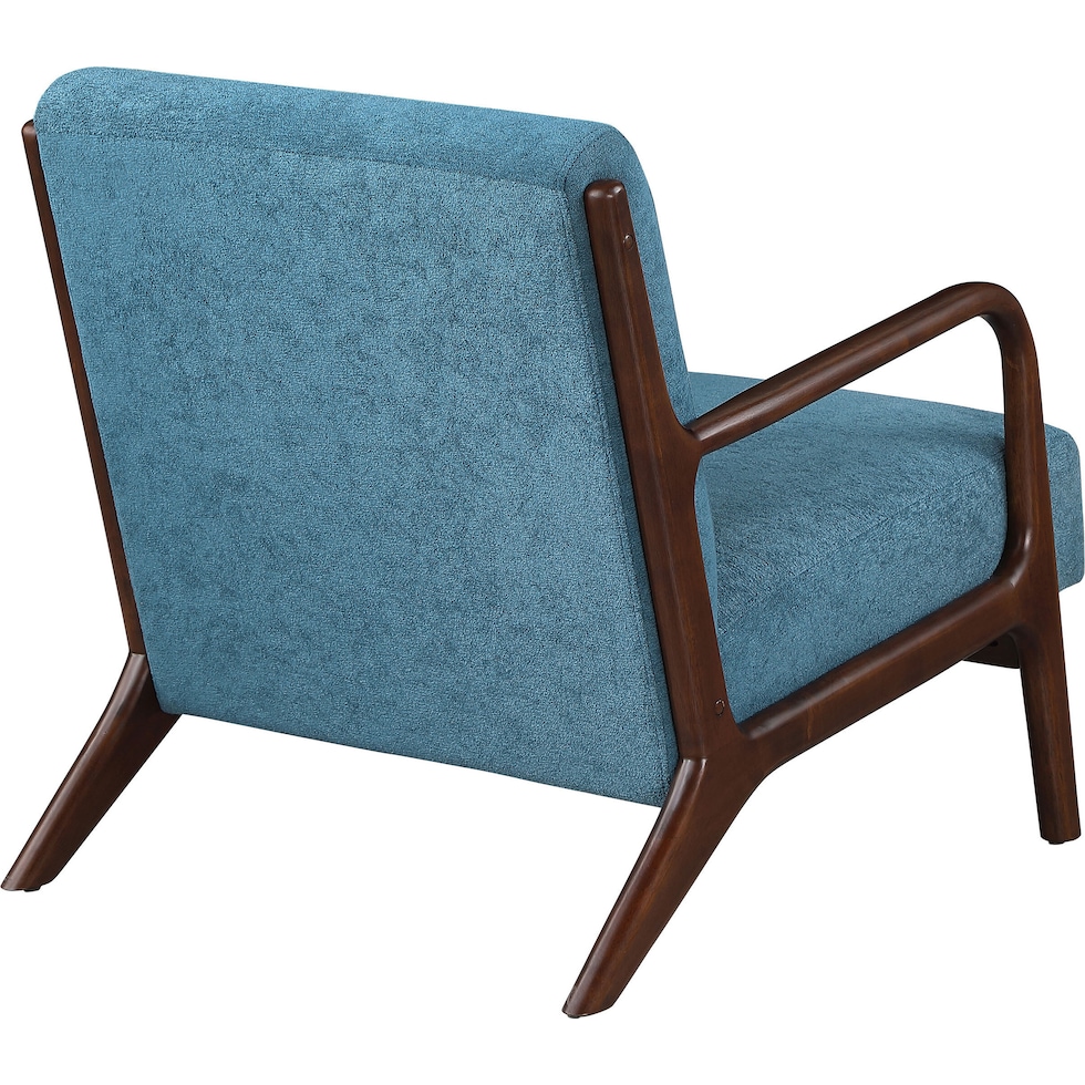 blanchett blue accent chair   