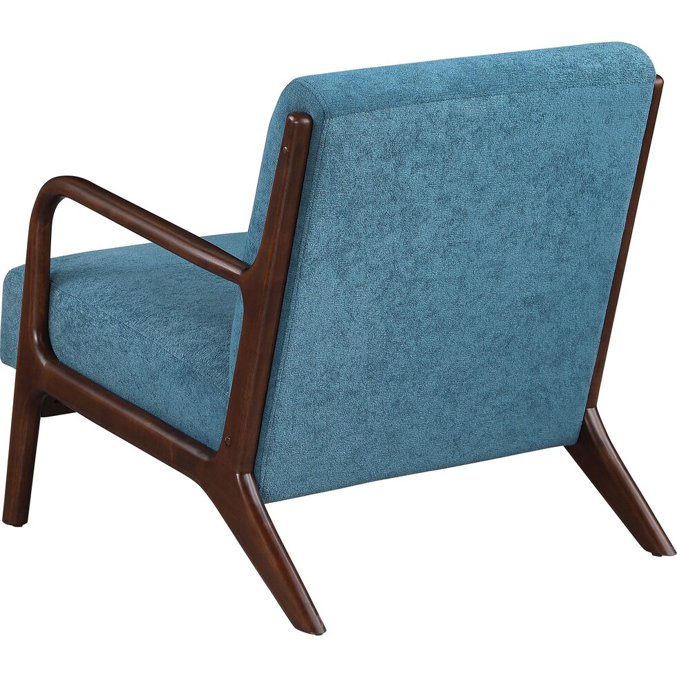blanchett blue accent chair   