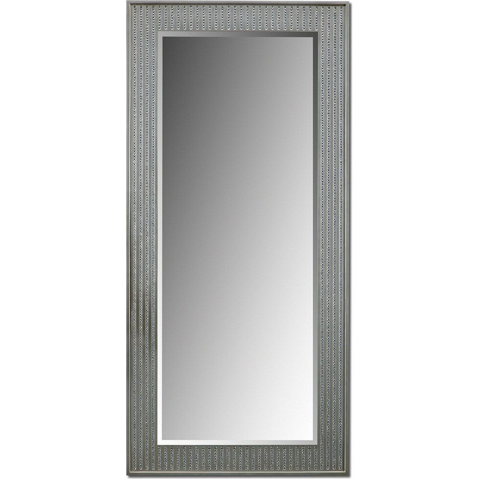 bling glam ii silver mirror   