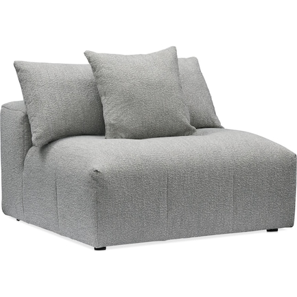 Bliss Armless Chair - Gray