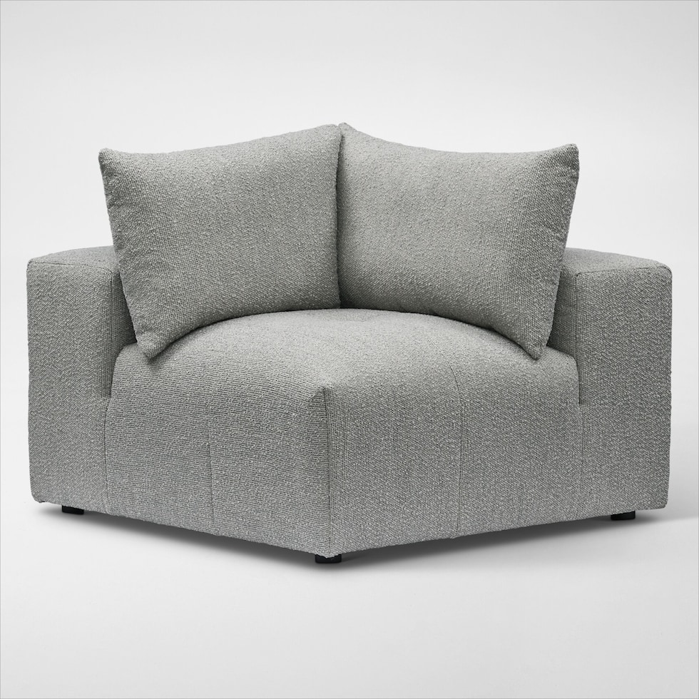 bliss gray corner chair web   