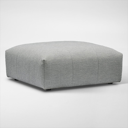 Bliss Ottoman- Gray