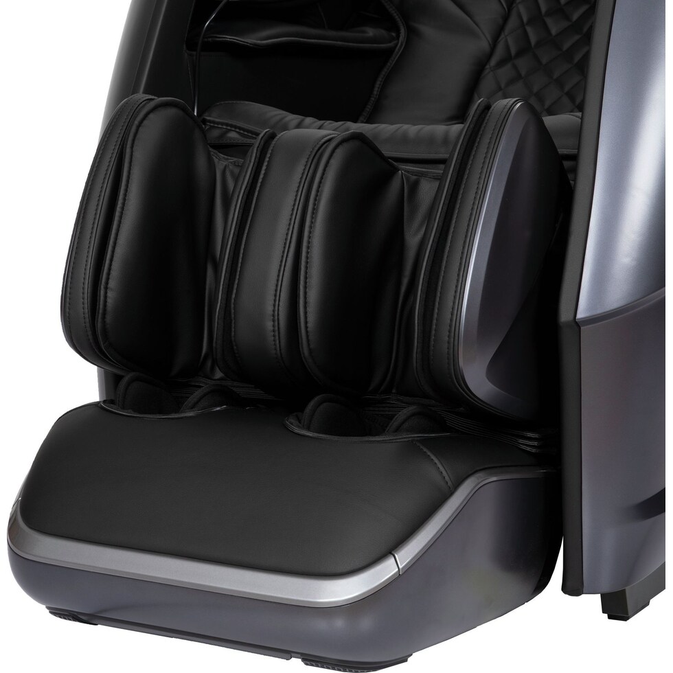 blissful black massage chair   