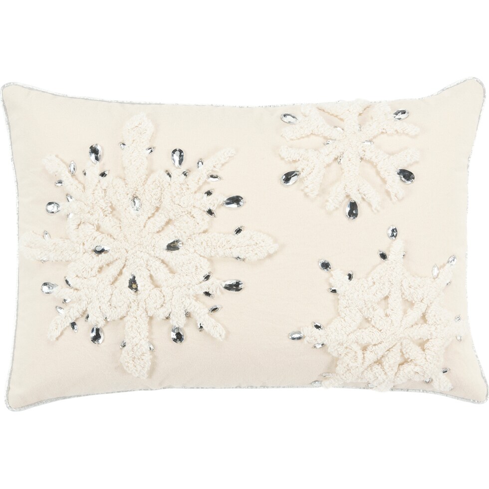 blizzard gray pillow   