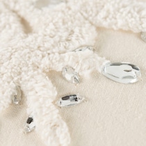 blizzard gray pillow   