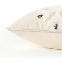 blizzard gray pillow   